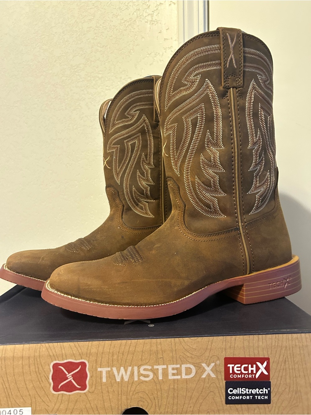 Twisted X Men’s Brown TechX Performance Western Boots